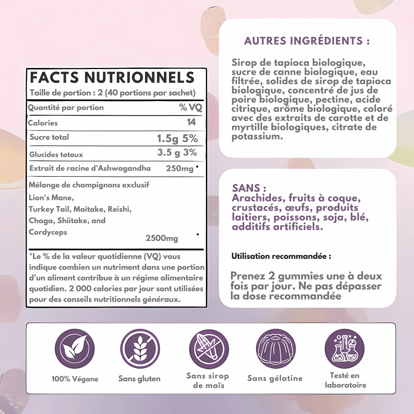 MushyPop™ - Mushroom gummies