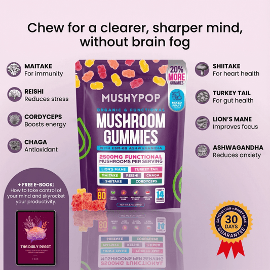 MushyPop™ – Mushroom Gummies