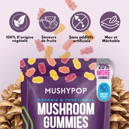 MushyPop™ - Mushroom gummies