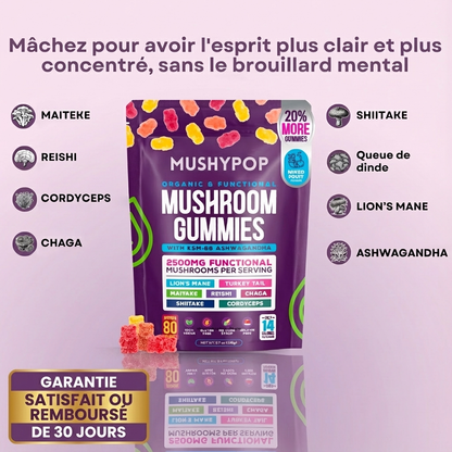 MushyPop™ - Mushroom gummies