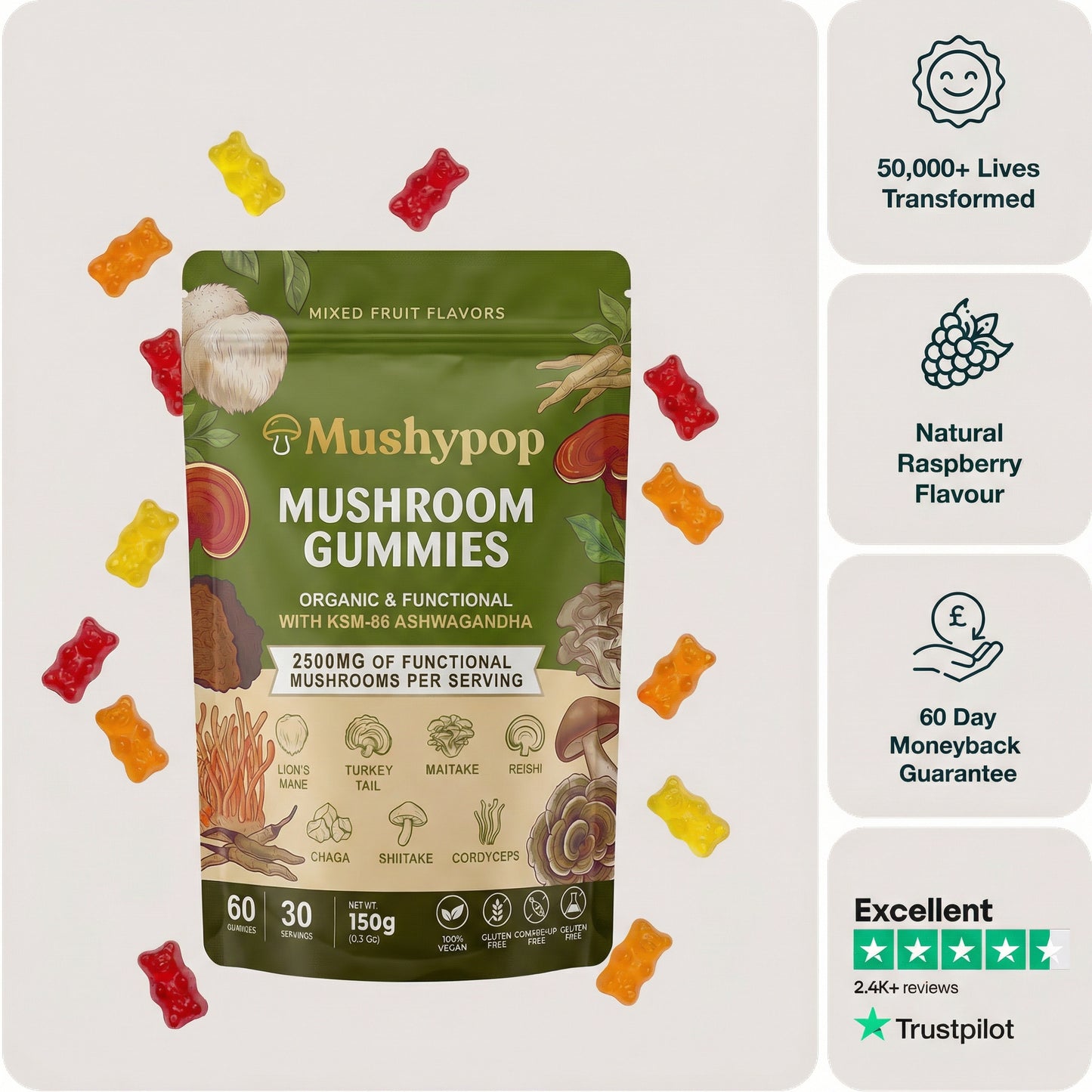 Mushroom gummies